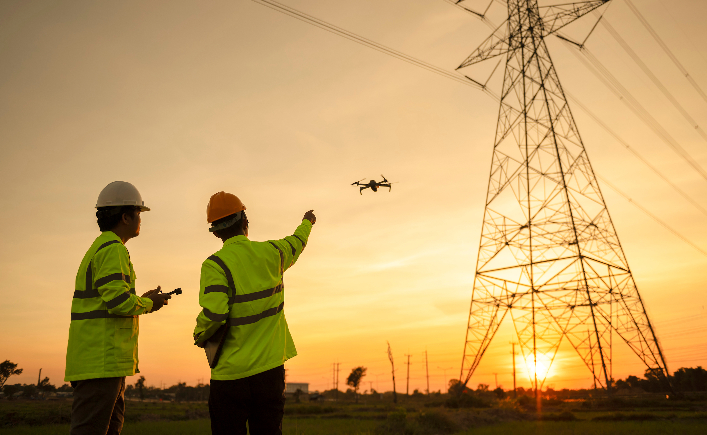 Areal and ground powerline inspection